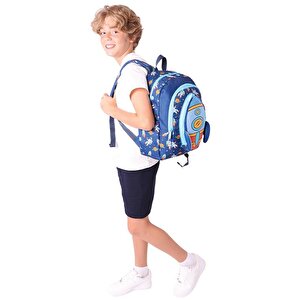 Kaukko Kids Okul Sırt Çantası Leather Astronaut L5260