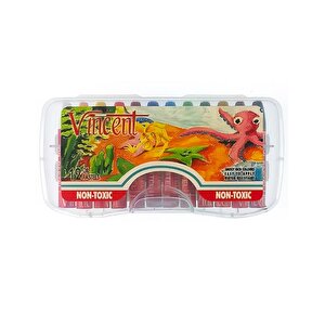 Vincent Yağlı Pastel Boya 12li Set