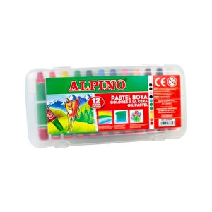 Pastel Boya 12li Plastik Kutulu Dc040001