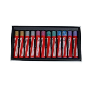 Titi Metallic Yağlı Pastel Boya 12li Pl12mh