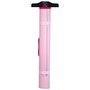 Suni Deri Proje Tüpü Cepli 10,5 Cm Pembe