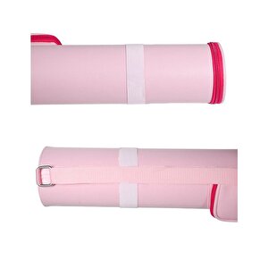 Suni Deri Proje Tüpü Cepli 10,5 Cm Pembe