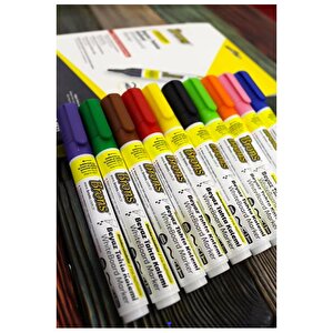 Doldurulabilir Tahta Kalemi 10lu Set Br9511
