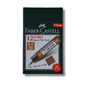 Super Fine Min Kalem Uçu Siyah 0.5 Mm 2b 12li