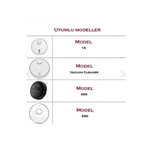 Xiaomi Mi Mijia Uyumlu Mi Robot Roborock Vacuum S5 S5 Max S50 S51 S55 E20 E25 E35 16 Lı Set Fullset