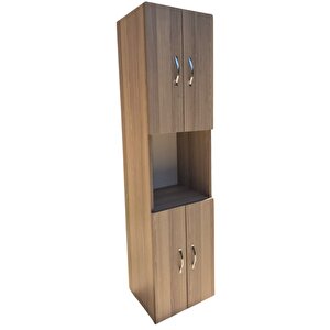 Dört Kapaklı 4 Raflı Dolap 34,5 X 40 X 161