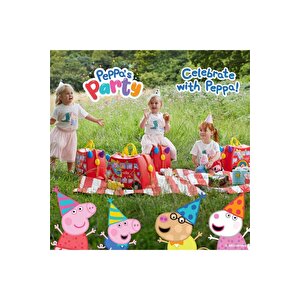 Trunki Peppa Pig Party Bus Binilen Ve Sürülen Çocuk Bavulu