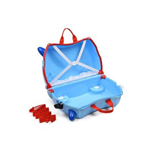 Trunki Köpek Dougie Dog Binilen Ve Sürülen Çocuk Bavulu