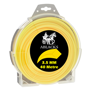 Otomatik Sarım Misina Başlık + Yedek Kare Misina 3.5 Mm 40 Metre Çim Kesici Takım