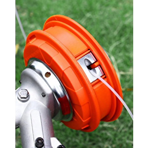Otomatik Sarım Misina Başlık + Yedek Kare Misina 3.5 Mm 40 Metre Çim Kesici Takım
