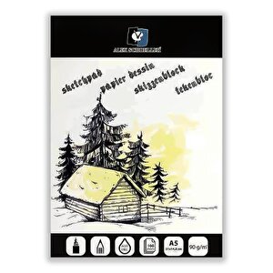 Jumbo Eskiz Blok A5 Üstten Yapışkanlı Alx0282