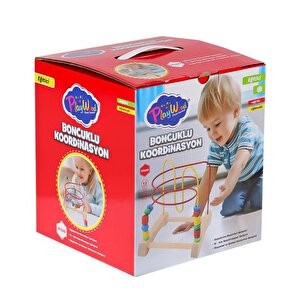 Onyıl Oyuncak Ahşap Boncuklu Koordainasyon Ony410