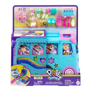 Polly Pocket Dönüşebilen Evcil Hayvan Karavanı Oyun Seti Jcc22