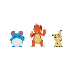Pokemon Battle 3lü Figür Seti Pkw3046