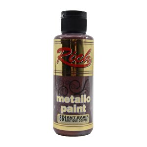 Rich Metalik Akrilik Boya Antik Bakır 120ml