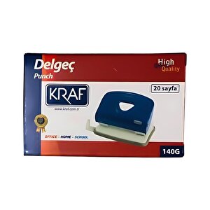 Delgeç 140g Mavi 20 Sayfa