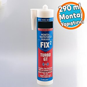 Genel Amaçlı Montaj Yapıştırıcı Sıvı Kit Mutfak Banyo Ahşap Dolap Beton Fayans Mermer 290 Ml Beyaz