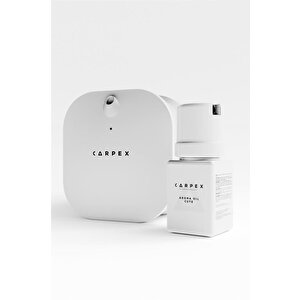 Carpex Difüzör Micro Koku Makinesi Beyaz + 50 Ml Koku Kartuşu Cute