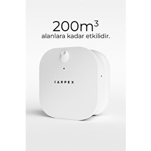 Carpex Difüzör Micro Koku Makinesi Beyaz + 50 Ml Koku Kartuşu Cute