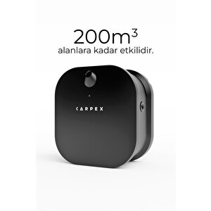 Carpex Difüzör Micro Koku Makinesi Siyah + 50 Ml Koku Kartuşu Cute