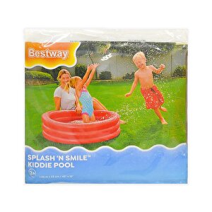 Bestway Şişme Çocuk Havuzu Kırmızı 102x25cm 51024