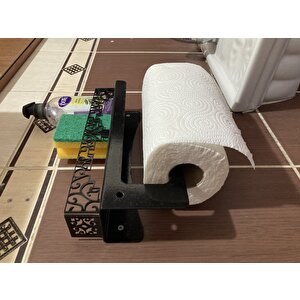 Thermall Metal Havluluk Askılı Raflı Tutacak