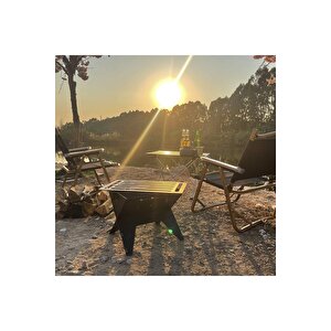 Thermall Stove Kamp Sobası Portatif Taşınabilir Ateş Ocağı
