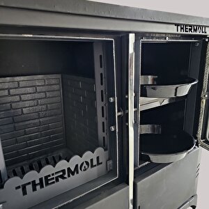 Thermall T-25 Petra Yatay Şömine Fırınlı Iç Mekan Sobası