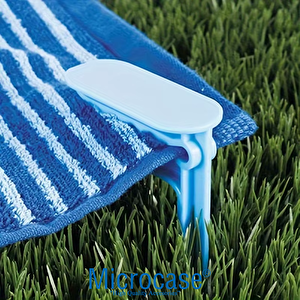 Microcase Dış Mekan Plaj Havlusu Çarşaf Vb Şeyler Için Sabitleyici Kıskaçlı Aparat - Al5304 4 Adet
