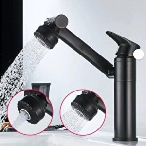 Ahtapot Black Lavabo Bataryası Siyah