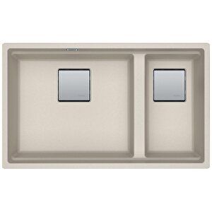 Kubus 2 Kng 120 Sahara Granit Mutfak Eviyesi 76 X 46 Cm