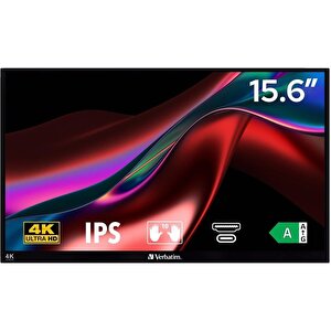 Verbatim 32238 Pmt-15 4k 15.6'' Dokunmatik Metal Kasa Taşınabilir Monitör