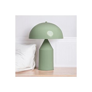Modern Tasarım Mushroom Abajur Mint Yeşili Kablolu Tak Çalıştır Masa Lambası
