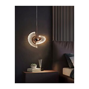 Luxury Modern Crystal Sarkıt Led Avize Gold Sarı