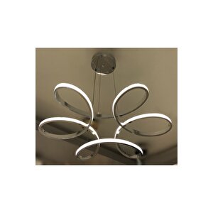 A Modern Sarkıt Power Led Avize Concept Ürün Krom