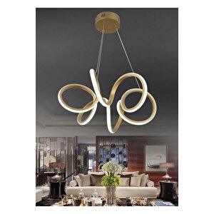 Modern Sarkıt Pagani Led Avize Salon Mutfak Avize Ledli Avize Eskitme Gold Gün Işığı