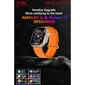 Hk10 Ultra 3 Chat Gpt/video Uygulama/chat Gpt Destekli Super Amoled E-kitap/galeri