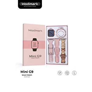 Kadın Akıllı Saat G9 Mini Flamingo Kolye Hediyeli Ios Ve Android Uyumlu 41mm