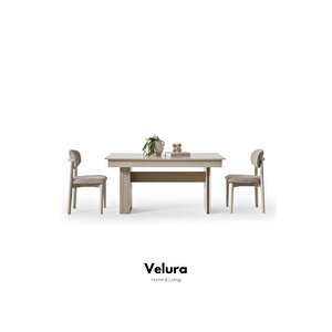 Hitit Yemek Odası Takımı (yemek Masası + 4 Adet Sandalye) 160x90 cm
