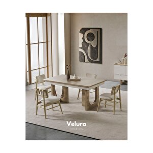 Palermo Yemek Odası Takımı (yemek Masası + 4 Adet Sandalye) 160x90 cm