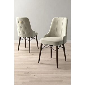 Loft Meşe Desen 80x132 Açılabilir Mdf Masa Yemek Odası Takımı, Mutfak Takımı 4 Sandalye, 1 Bench Krem