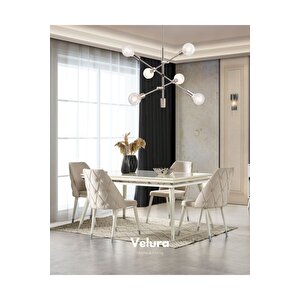 Lotus 520 Yemek Odası Takımı (yemek Masası + 4 Adet Sandalye) 160x80 cm