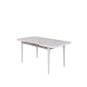 Rambla Mdf Açılır Lak Panel Mutfak Masa Sandalye Takımı 80*130cm