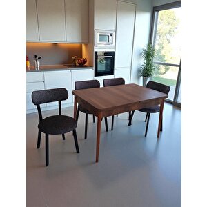 Efe-3090  Cosy 4 Ki̇şi̇li̇k Masa Sandalye  Takimi