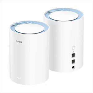 Cudy M1200 5ghz 867mbps, 2.4ghz 300mbps, 1 Port, 2xdbi Anten, Wi-fi Mesh Menzil Genişletici Router