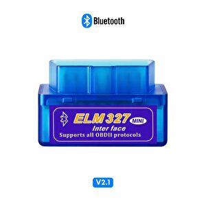 Elm327 V2.1 Bluetooth Obd2 Arıza Okuyucu Cihaz Otomobil Ecu Test