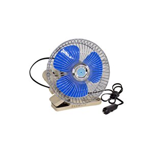 Araç Içi Vantilatör 12v Metal 10'' Mandallı