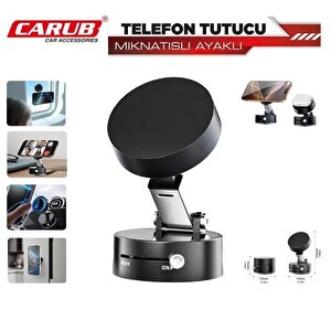 Carub Telefon Tutucu Mıknatısılı Ayarlı Siyah
