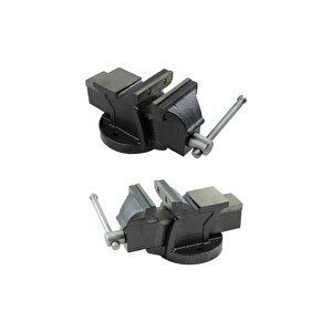 Alman 125 Mm Örslü Sabit Mengene Özel Alaşımlı Paslanmaz Dövme Çelik Masa Ve Tezgah Mengenesi 5''