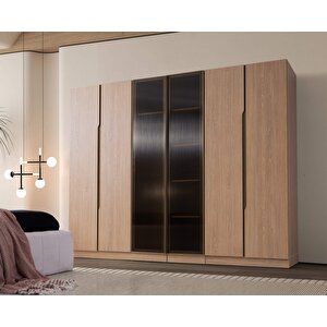 Alaska 6 Kapaklı Gardırop %100 Mdf | Ücretsiz Teslimat Ve Kurulum